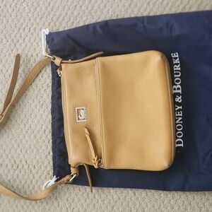 Dooney and Bourke brown leather crossbody